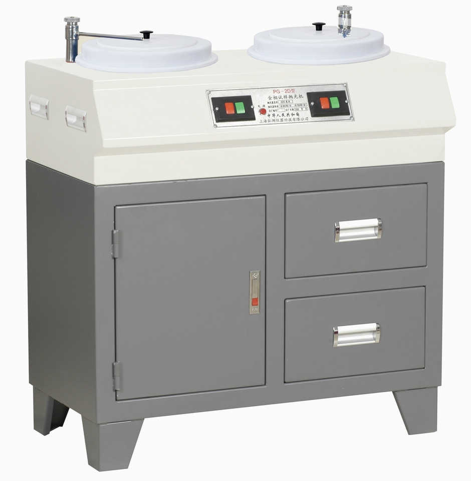 PG-2D型 双盘柜式金相试样抛光机（380V、230mm）
